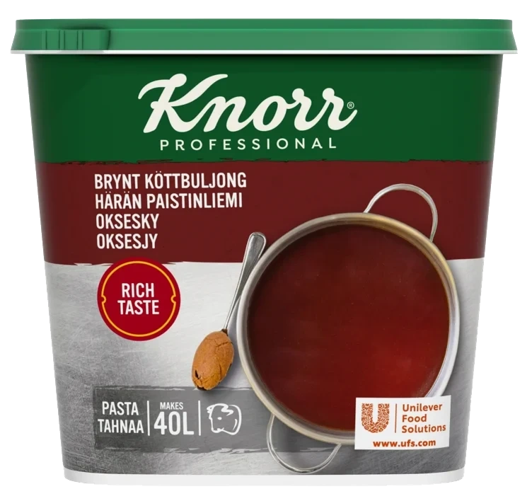 Brunet oksesjy buljong pasta 40l   1kg