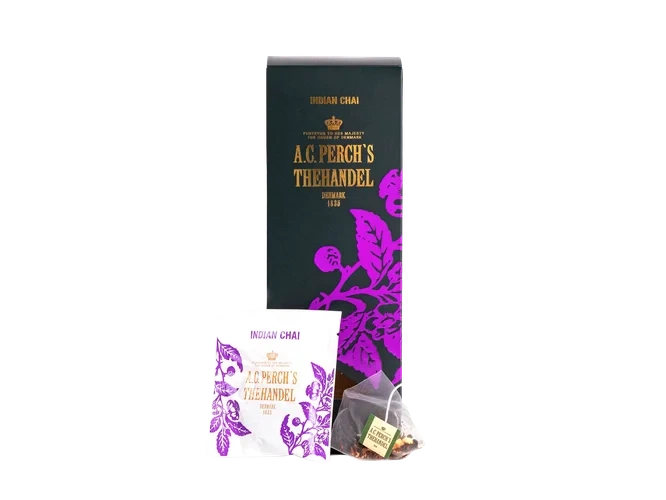 A. C. Perch`s Thehandel Indian Chai, teposer