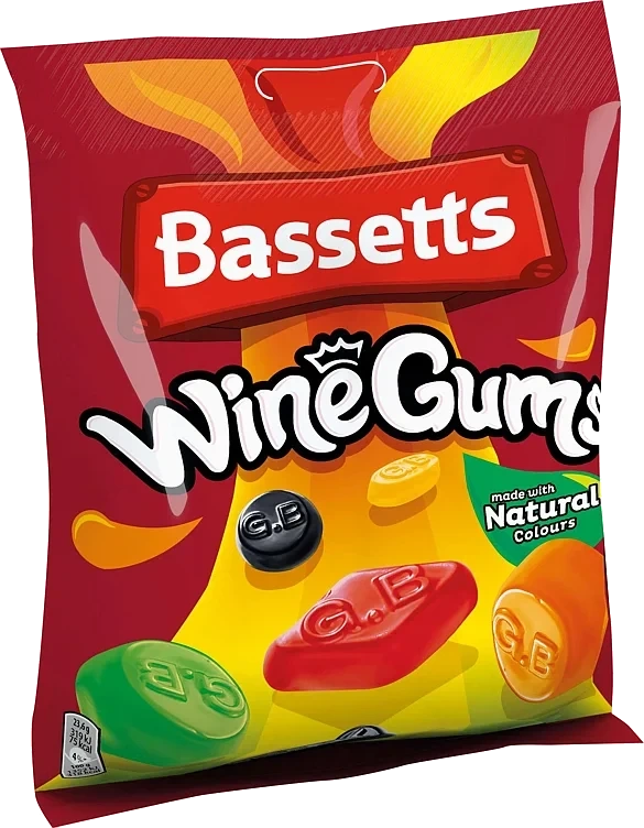 Bassetts winegums 190g