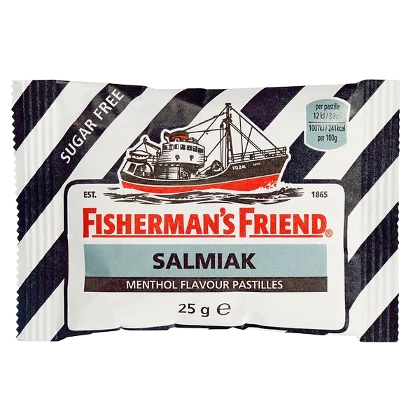 Salmiak Sugar Free Halstabletter