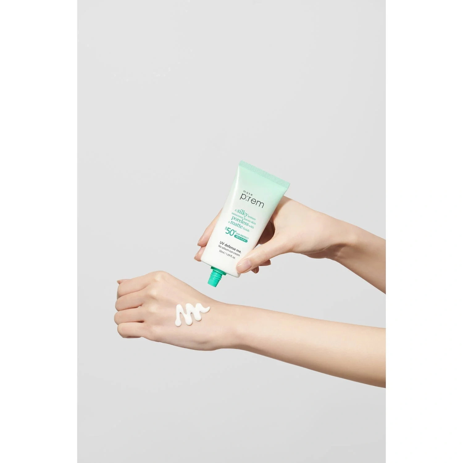 Make Prem No Sebum Sun Cream