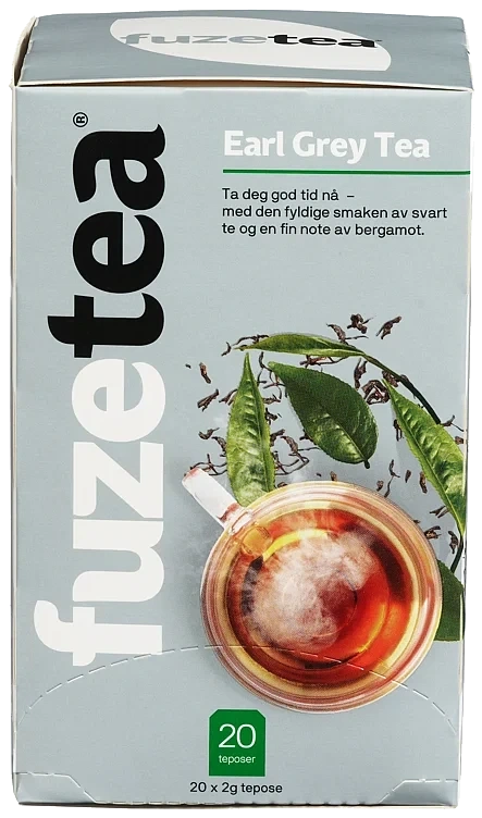 Fuze Tea Earl Grey 12 X20 Poser