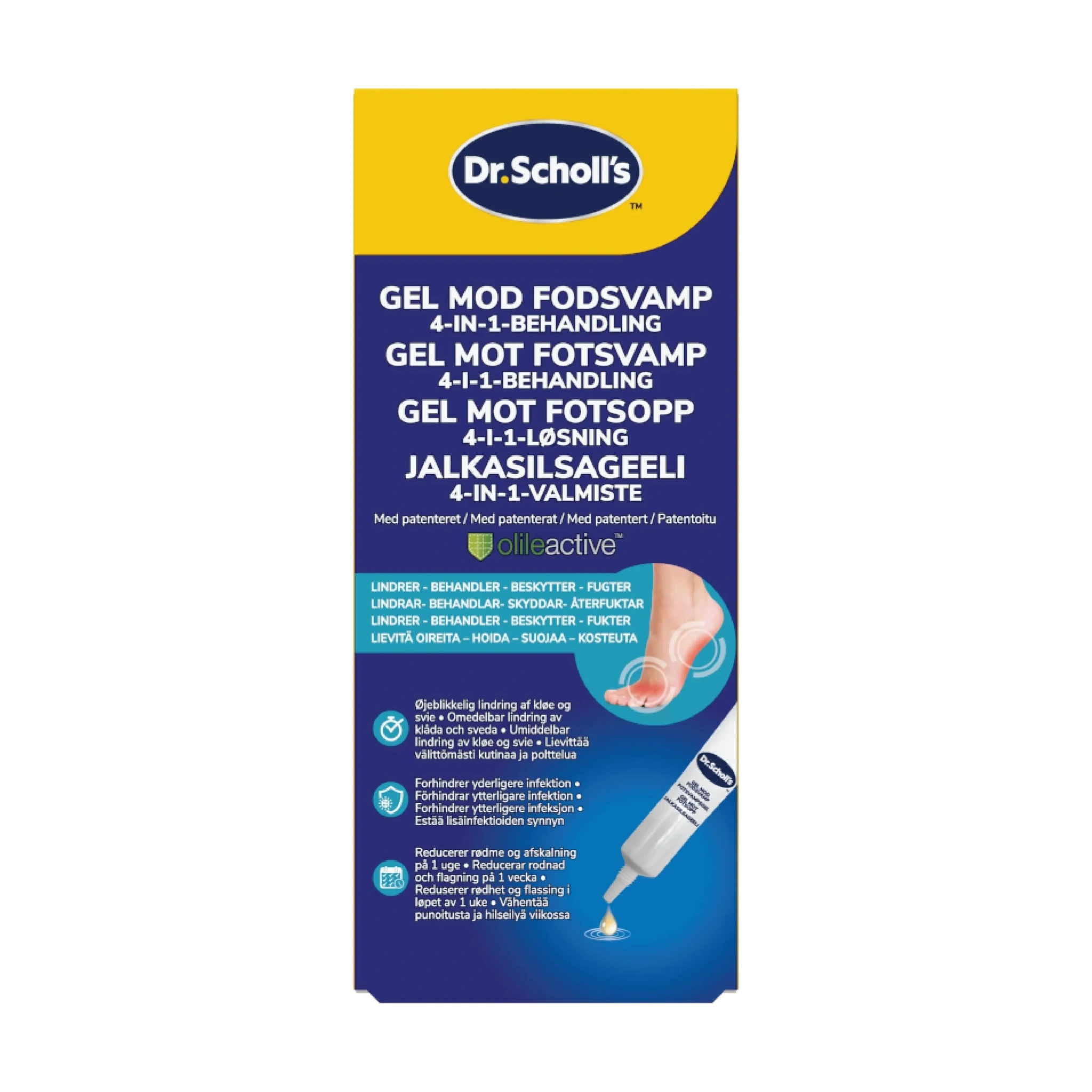 Dr. Scholl´s Gel Mot Fotsopp, 10 ml