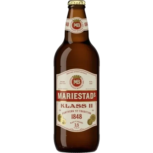 Mariestads Lager 3,5% Folköl Glas