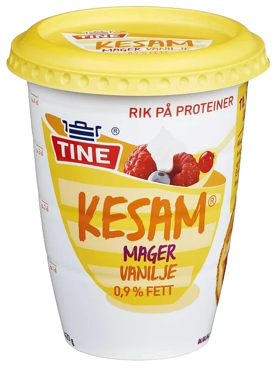 Kesam mager vanilje    420g