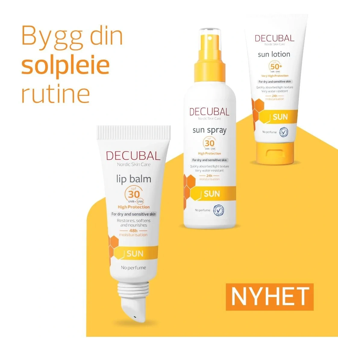 Decubal Sun Lip Balm SPF30, 10 ml