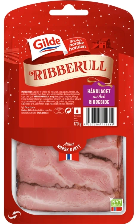 Ribberull Skivet 170g
