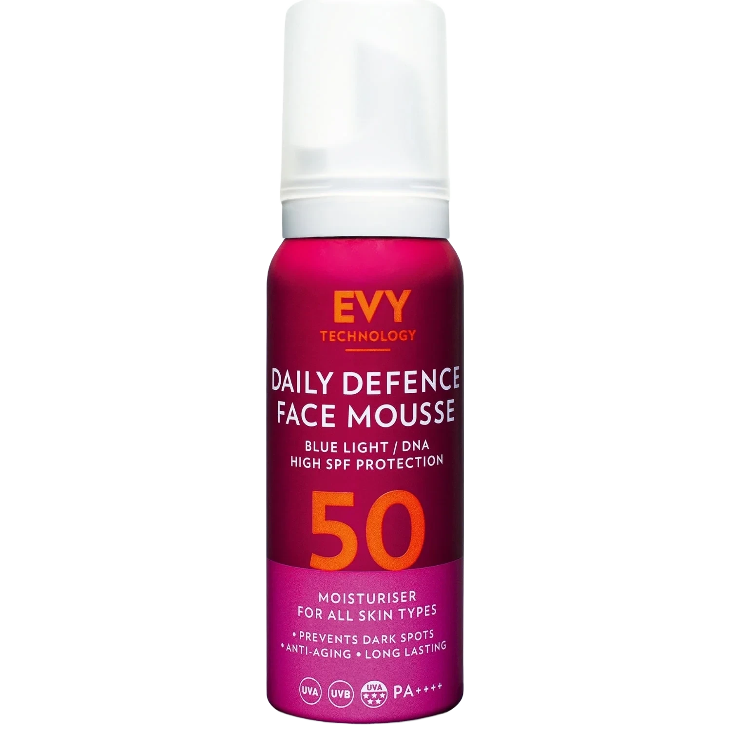 EVY Technology Melanoma Awareness Defence Face Mousse