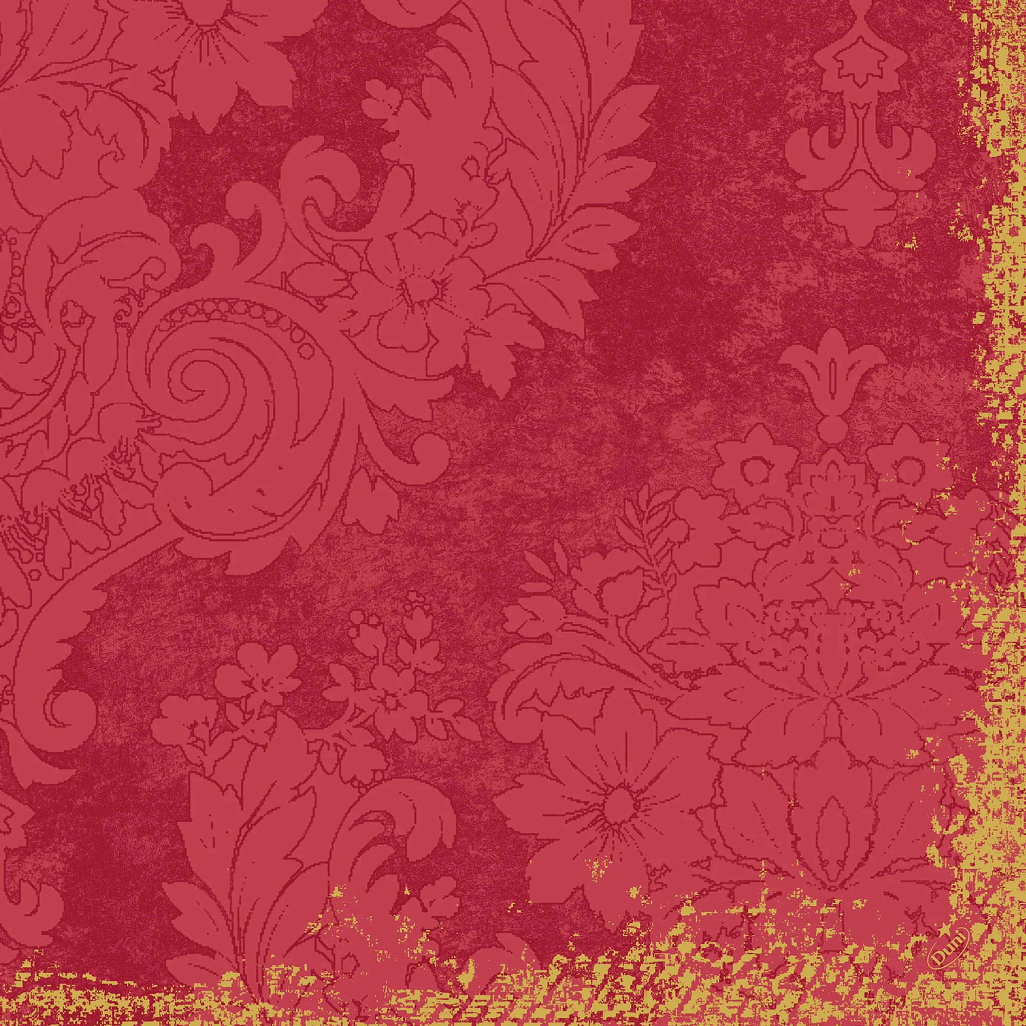 Classic-Serviette Royal Bordeaux