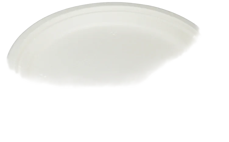 Fibertallerken 17cm Pfas Fri