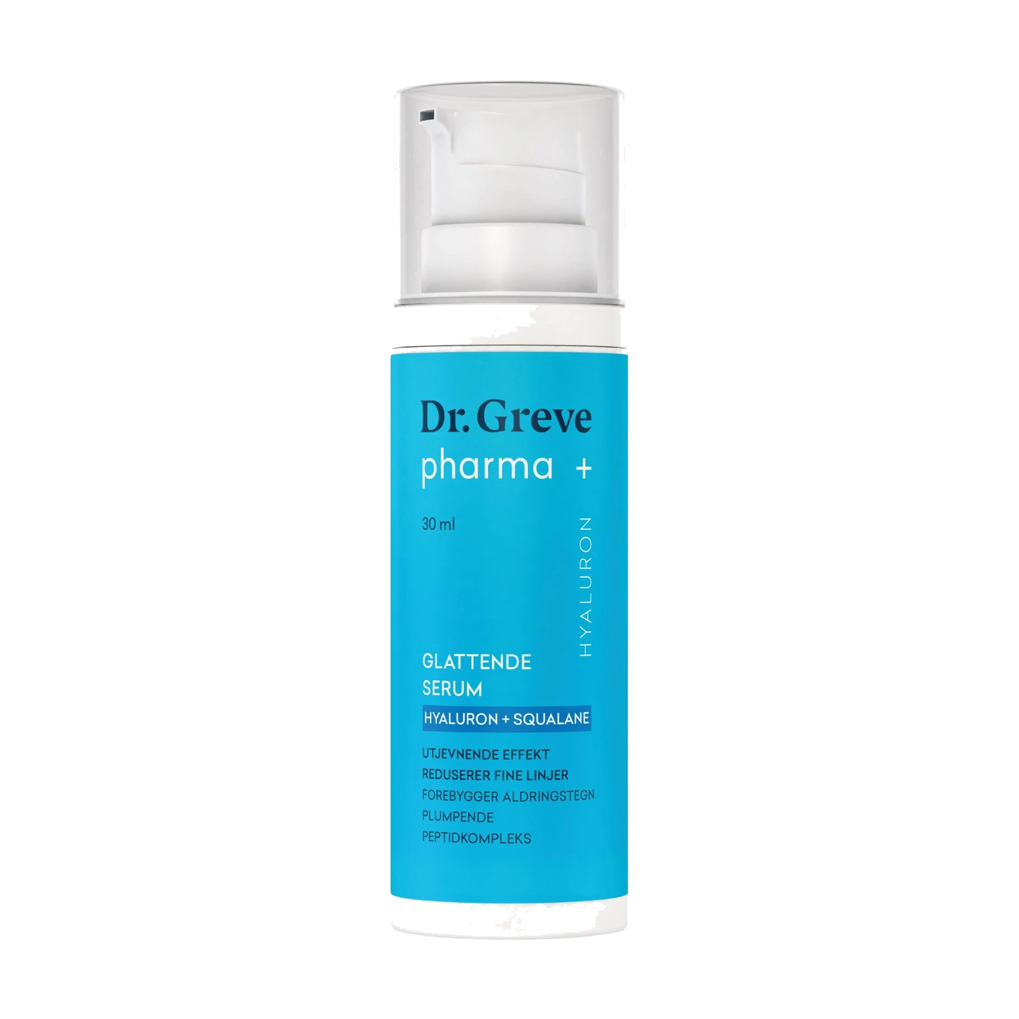 Dr. Greve Pharma Hyaluron + Squalane Glattende Serum, 30 ml