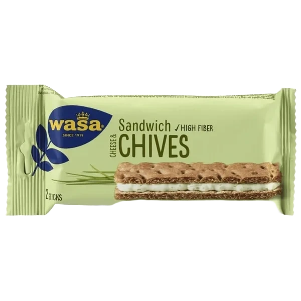 Sandwich Cheese Gressløk 37g Wasa
