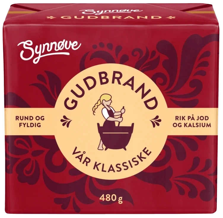Gudbrand Brunost 480g Synnøve