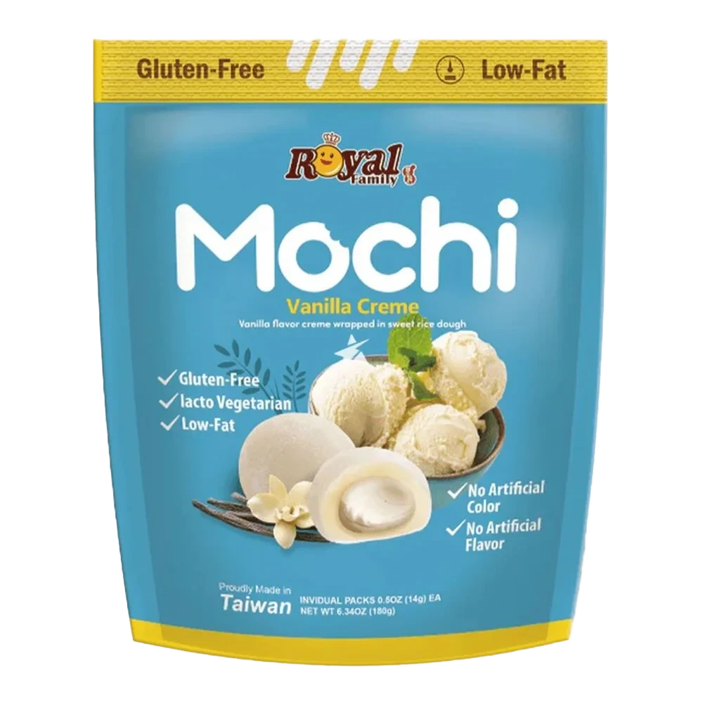 Royal family mochi vanilla cream