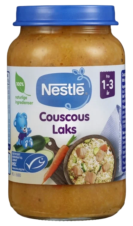 Couscous Laks 1-3år 220g