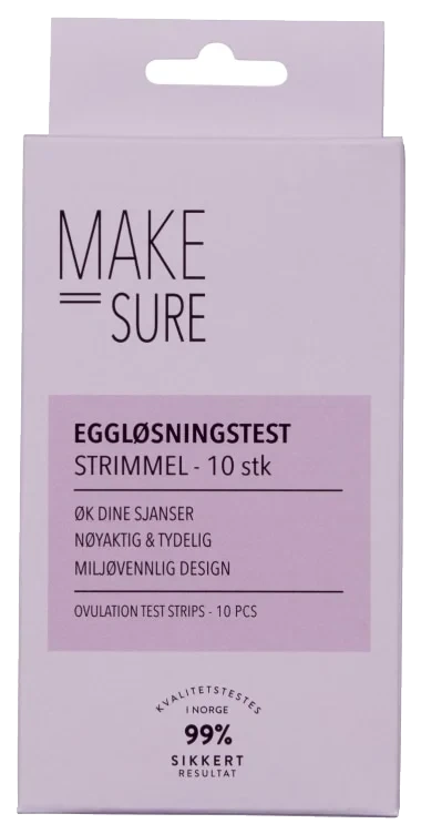 Eggløsningstest 10stk Make Sure