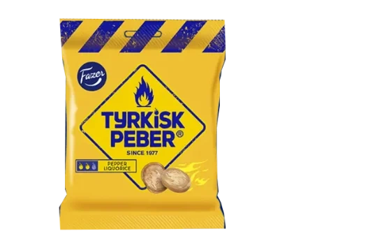Tyrkisk Pepper Liquorice 120g