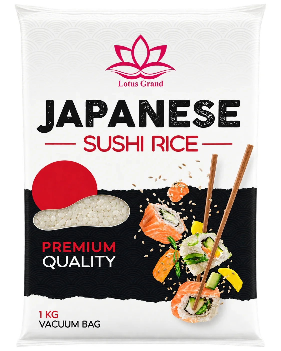 Lotus Sushi Rice 1kg