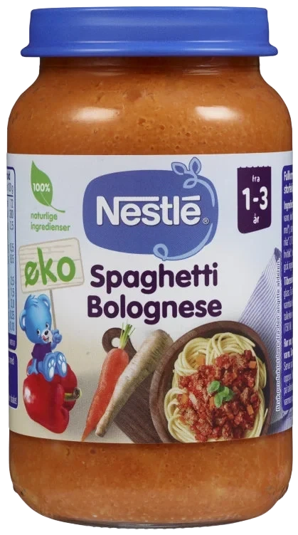 Spaghetti Bolognese 1-3år 220g