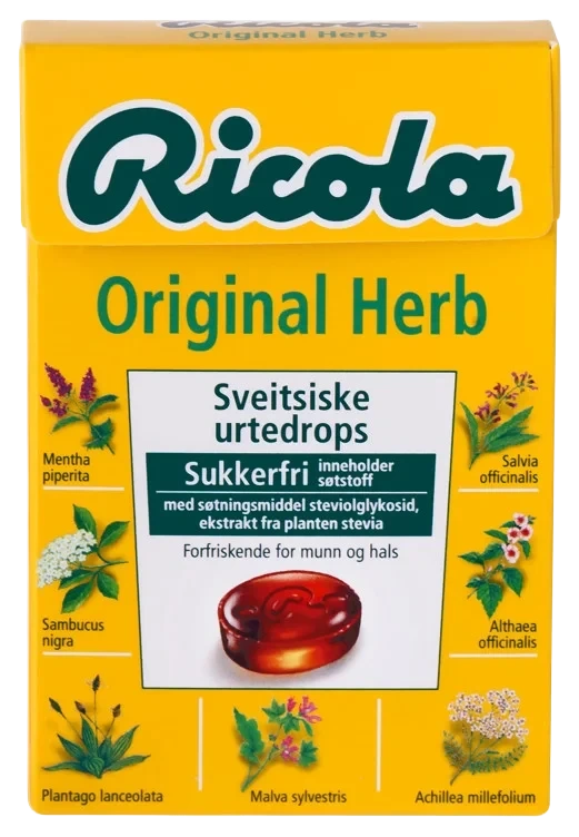 Ricola Original m/Stevia 50g