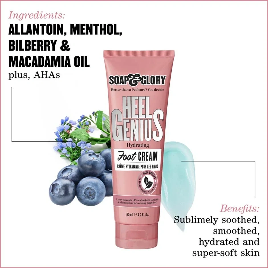 Soap & Glory Heel Genius Foot Cream for Moisturising Rough Feet