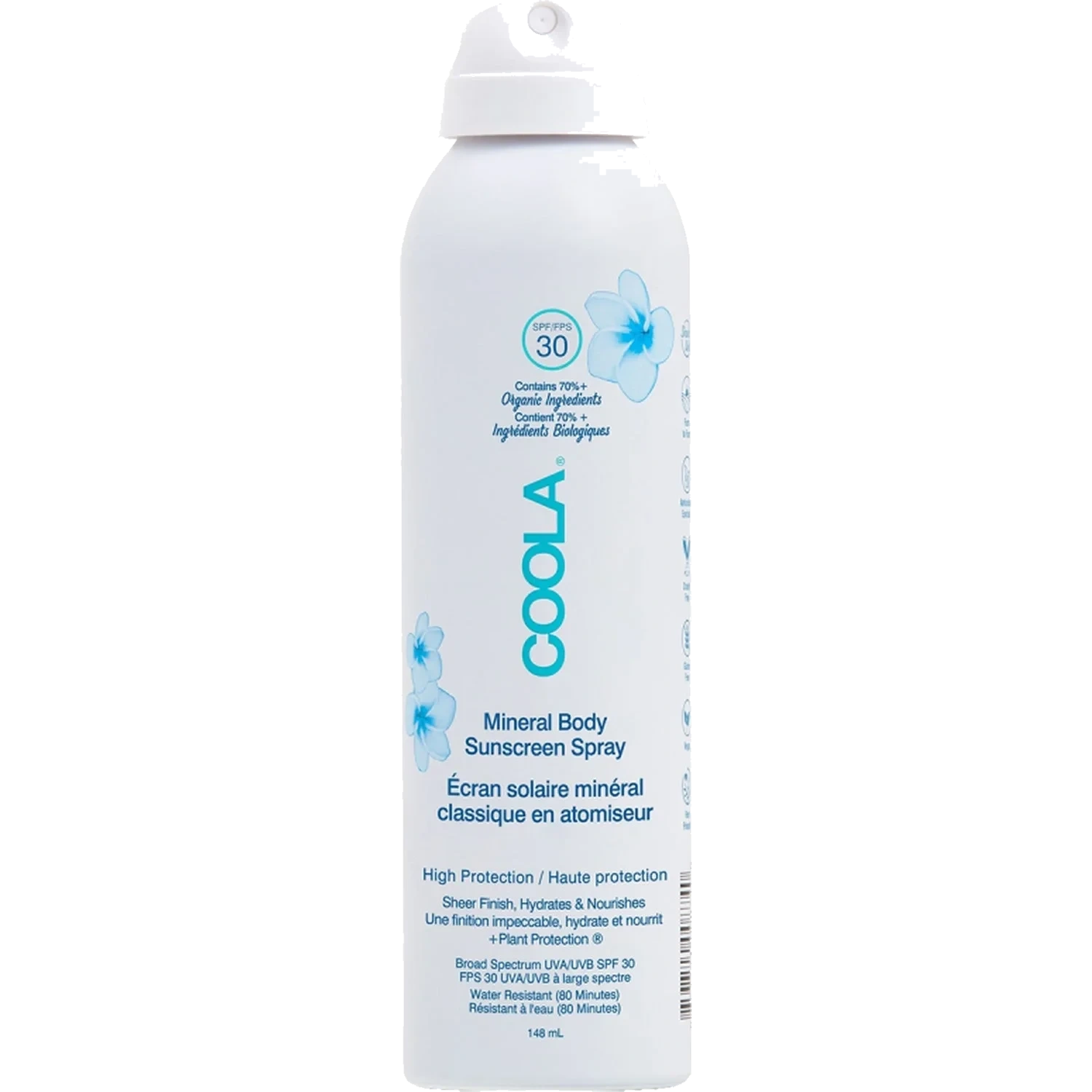 COOLA Mineral Body Spray Fragrance Free SPF 30