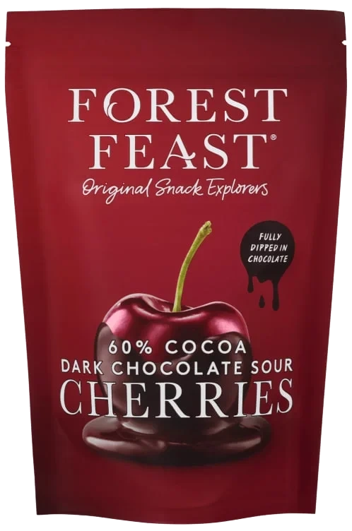 Kirsebær Mørk Sjokolade 120g Forest Feast