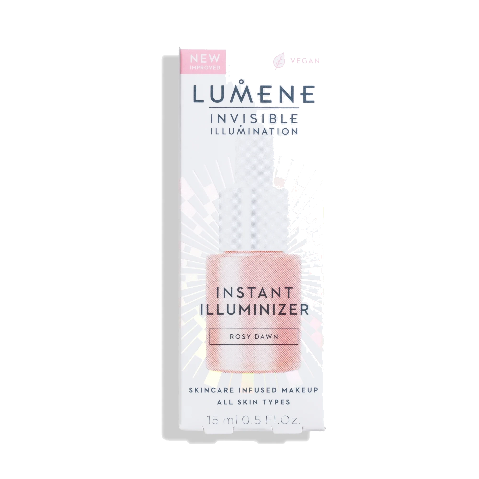 Lumene Invisible Illumination Instant Illuminizer, Rosy Dawn, 15 ml
