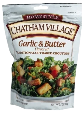 Krutonger m/Smør & Hvitløk 142g Chatham