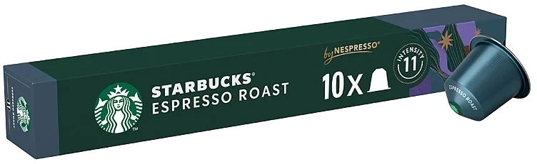 Starbucks Espresso Roast X10 57g