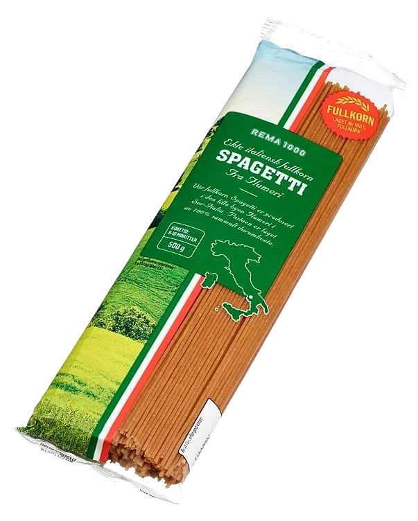 Spagetti fullkorn   500g
