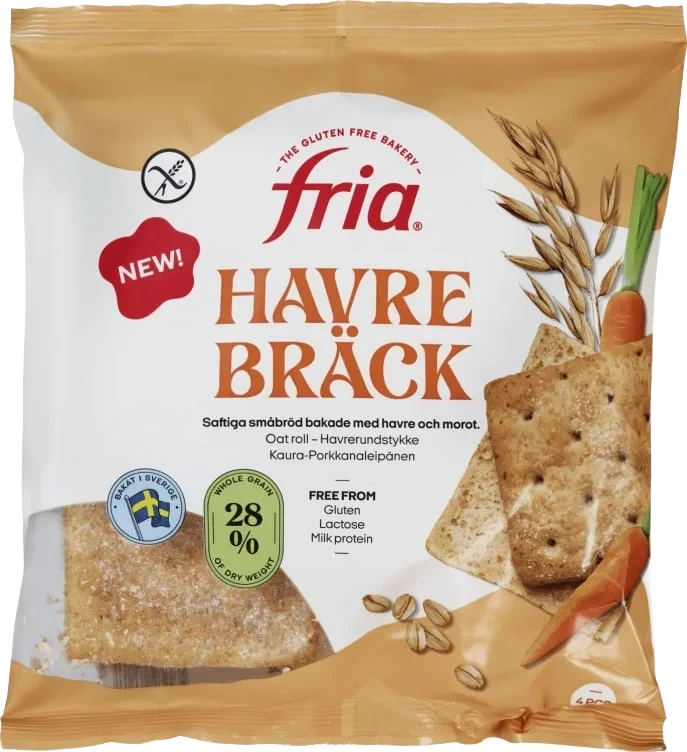 Fria Havrebräck Glutenfri 320g