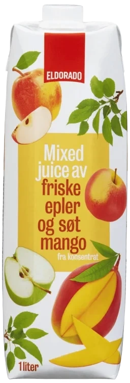 Juice Eple&Mango 1l Eldorado