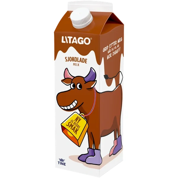 Litago Sjokolademelk 1l Tine