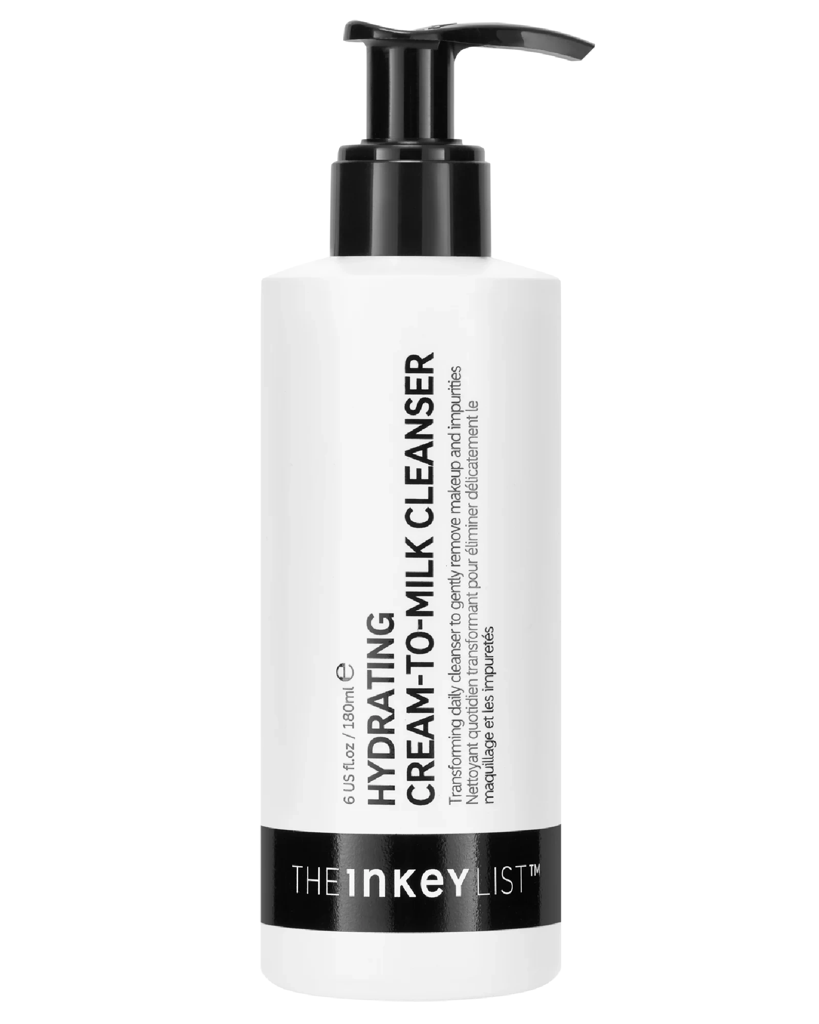 The Inkey List Hydrating Cream-To-Milk Cleanser, 180 ml