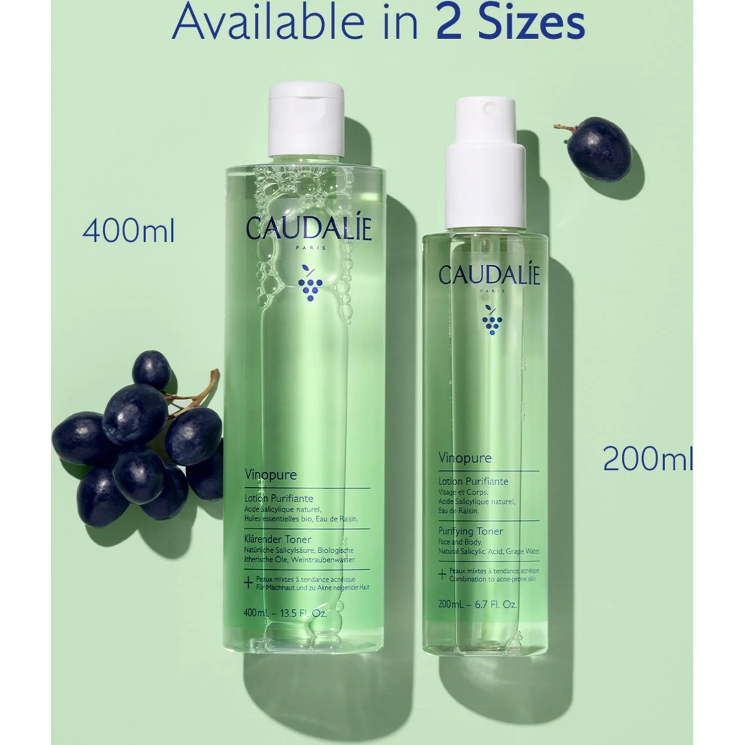 Caudalíe Vinopure Purifying Toner 200 ml