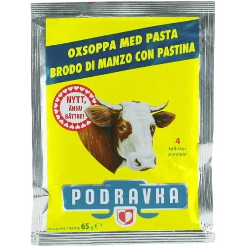 Oxsoppa Pulver/4 Port