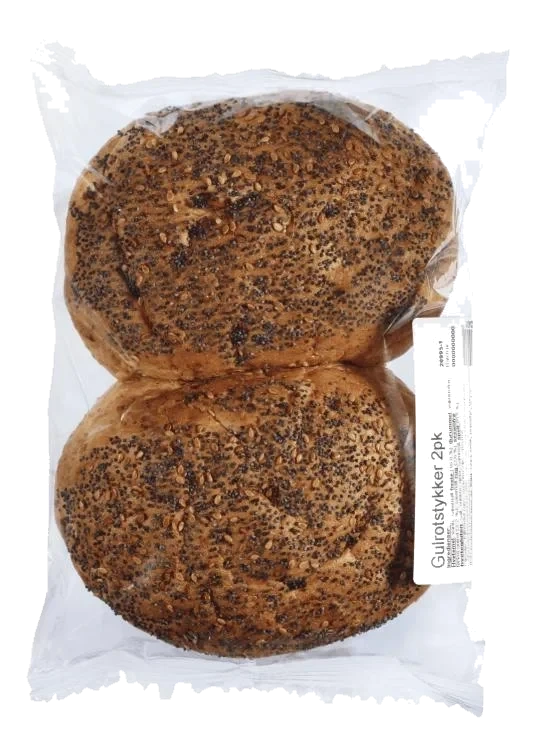 Gulrotstykker 2stk 160g Bakehuset