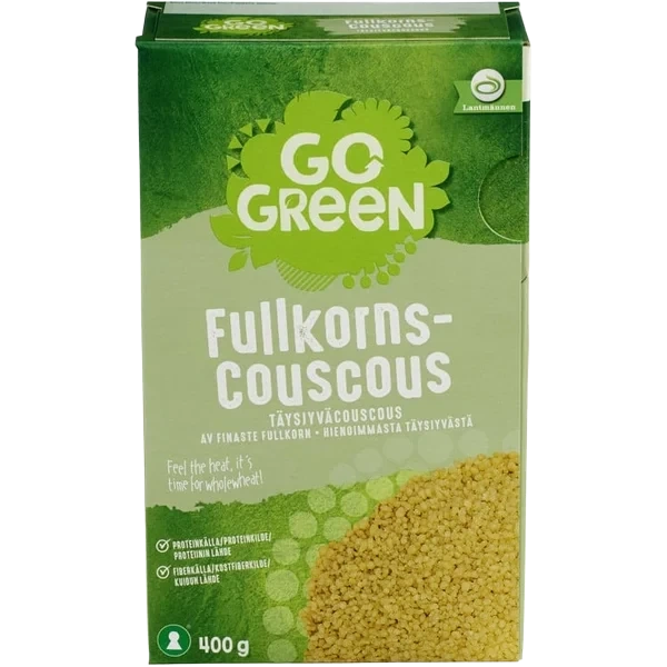 Couscous Fullkorn 400g Gogreen
