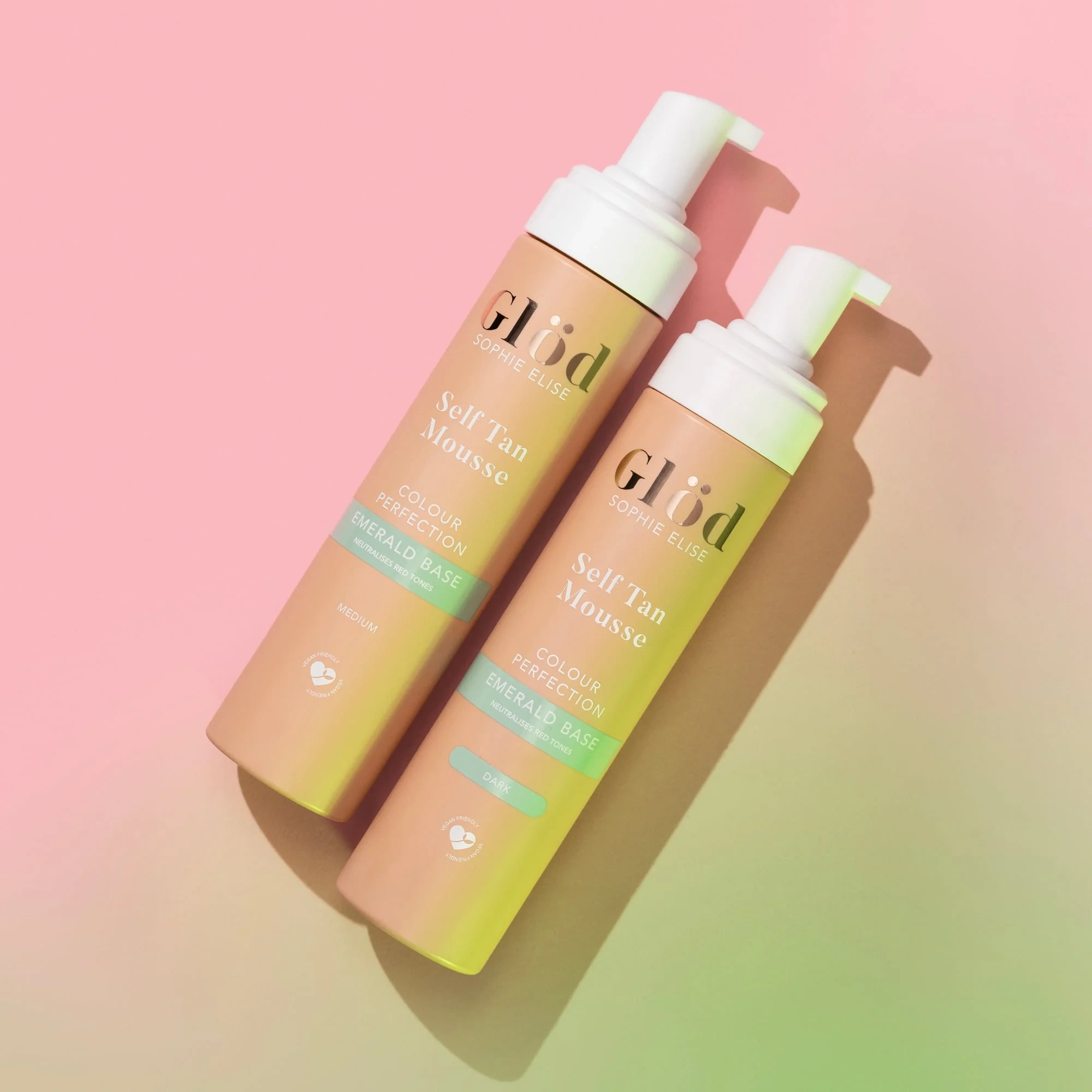 Glöd Sophie Elise Self Tan Mousse Color Perfection, Emerald Medium, 200 ml