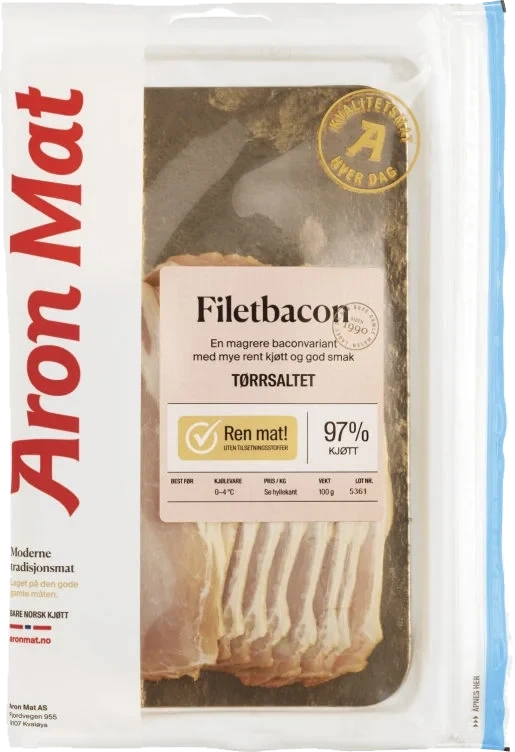 Filet Bacon 100g Aron Mat