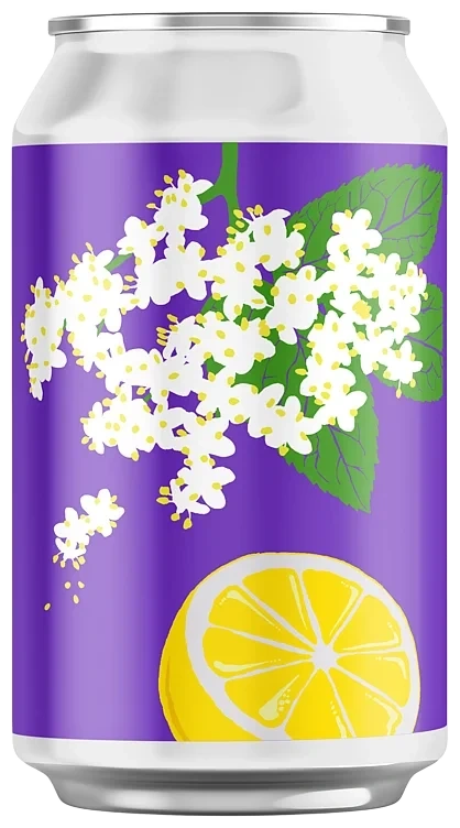 Fruktsmekk hylleblomst og sitron  24x0,33l