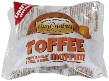 Muffins Toffee 100g Aunt Mabels