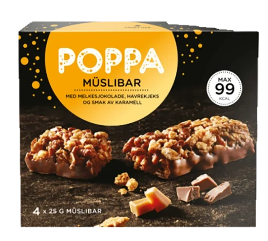 Poppa Muslibar 4x25g