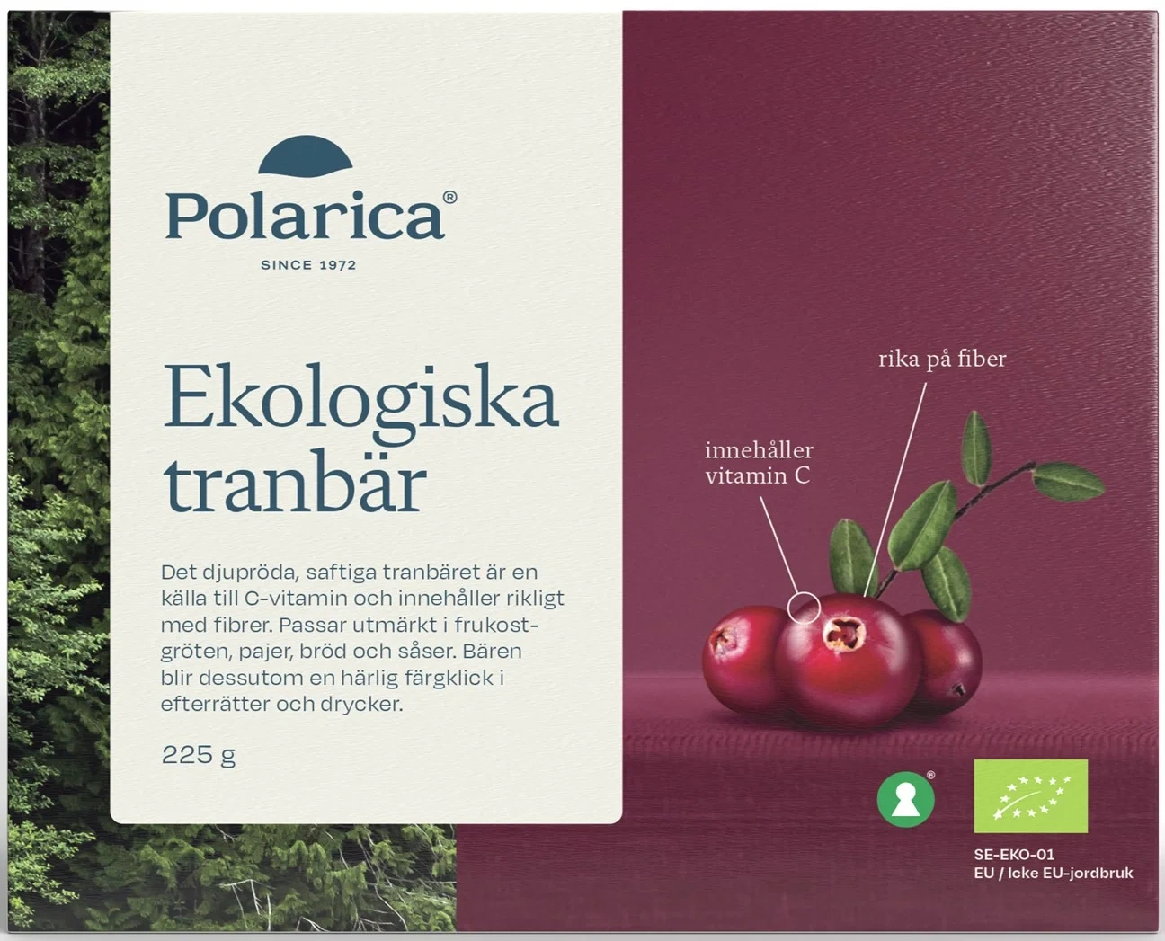 Tranbär ekologiska