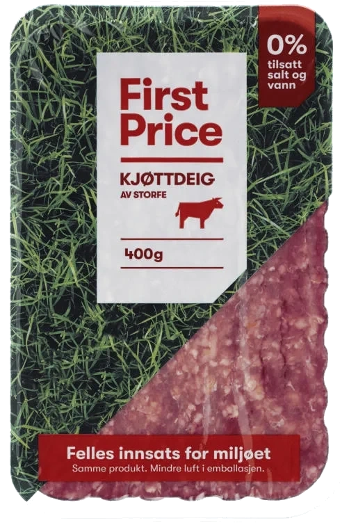 Kjøttdeig 14% Fett 400g First Price