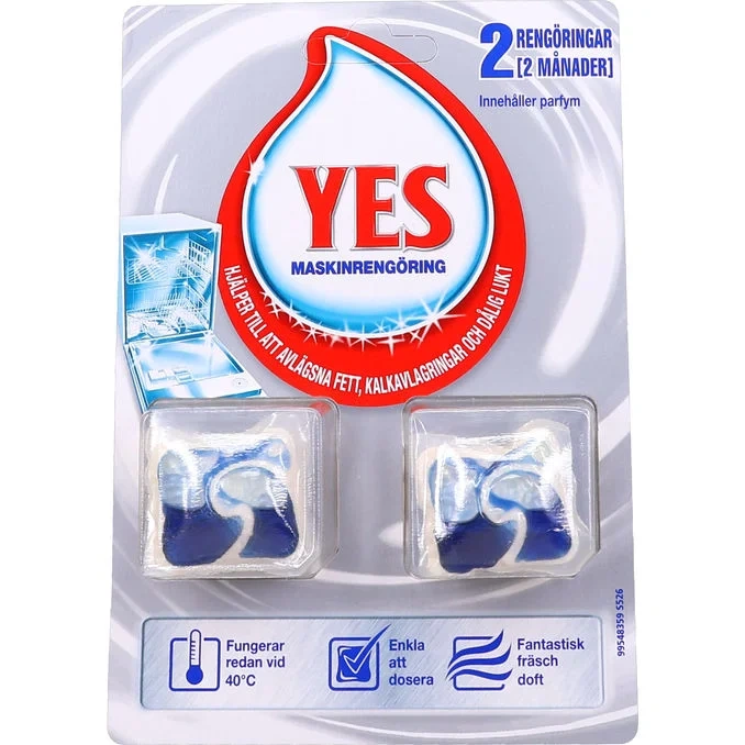 Diskmaskinsrengöring 2-pack
