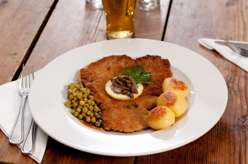 Schnitzel helt kött