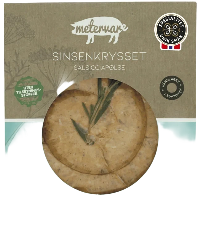 Sinsenkrysset - Rå Salsicciapølse
