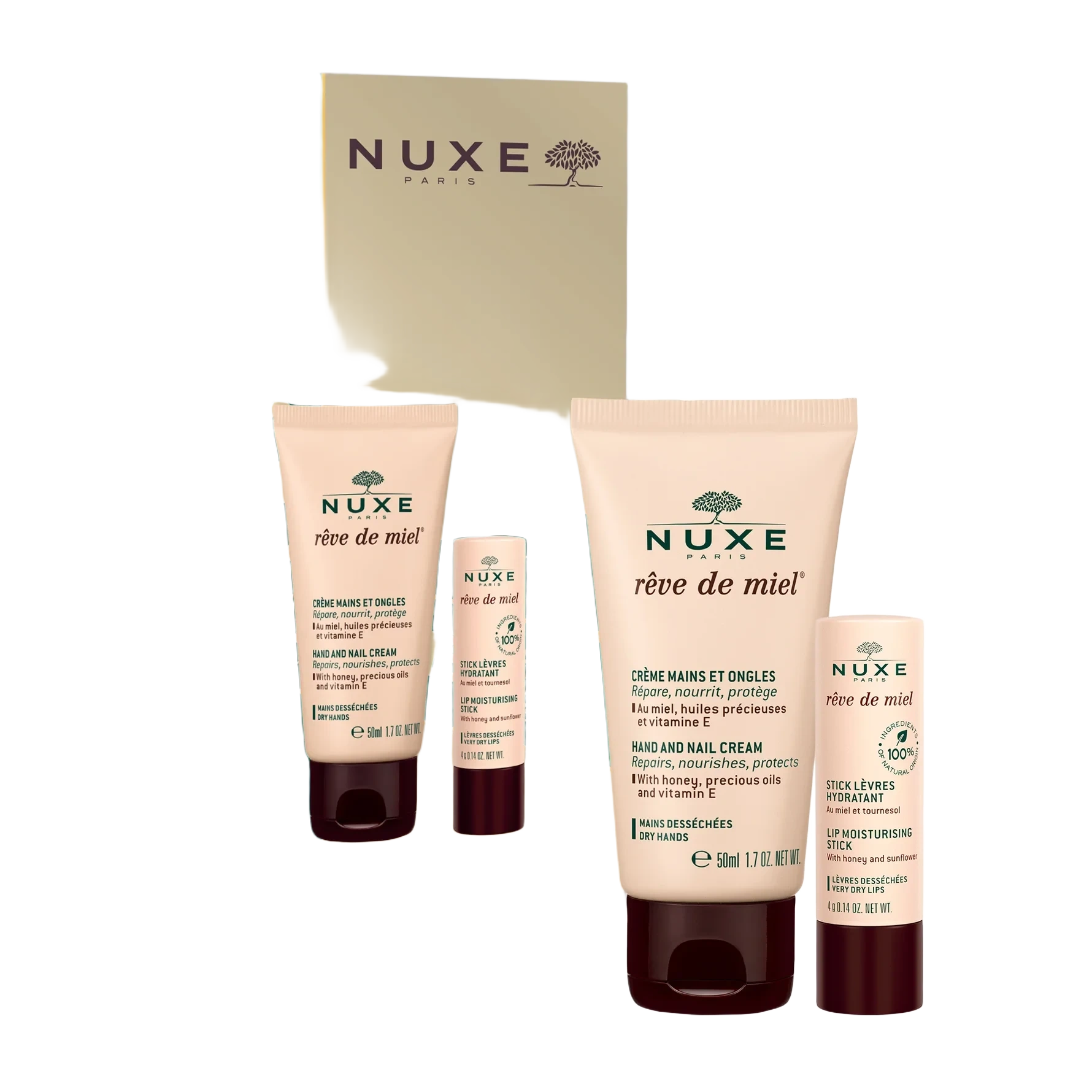 Nuxe Rêve De Miel Hand & Nail Creme 50 ml Gift Box